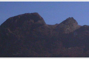 Вид на гору Кинабалу - дистанция 18 км